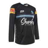2021 Cronulla Sharks Mens Training Long Sleeve Tee