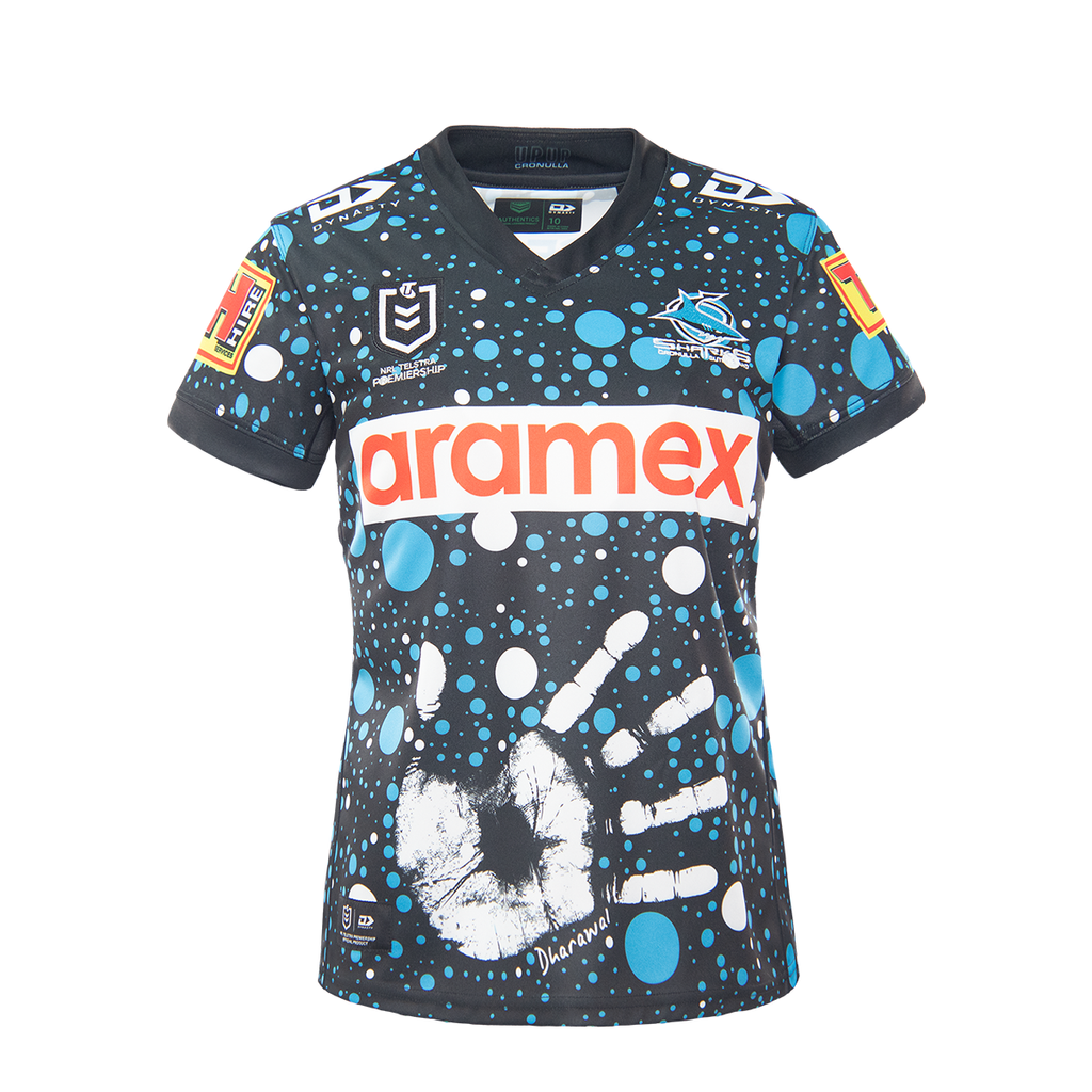 2021 Cronulla Sharks Ladies Replica Indigenous Jersey Sports