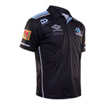 2020 Cronulla Sharks Mens Media Polo