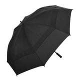 Double Canopy Black Umbrella