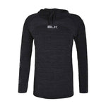 BLK Mens Charcoal Motion Knit Pull Over Hoodie